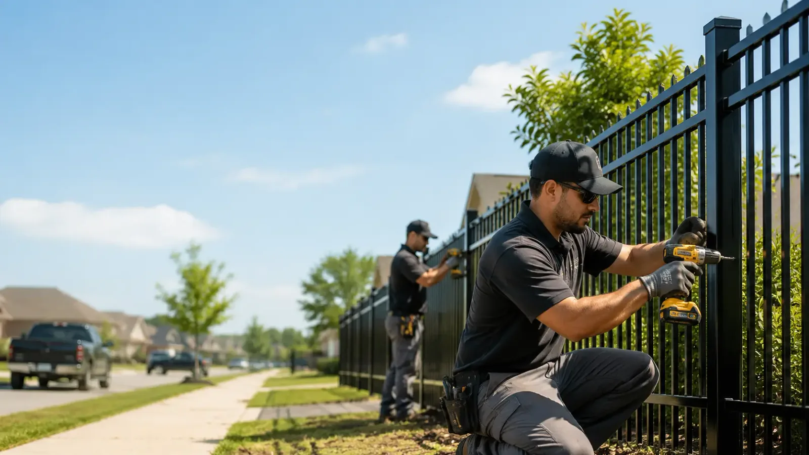 Metal Fence Installation in Merion Station, PA